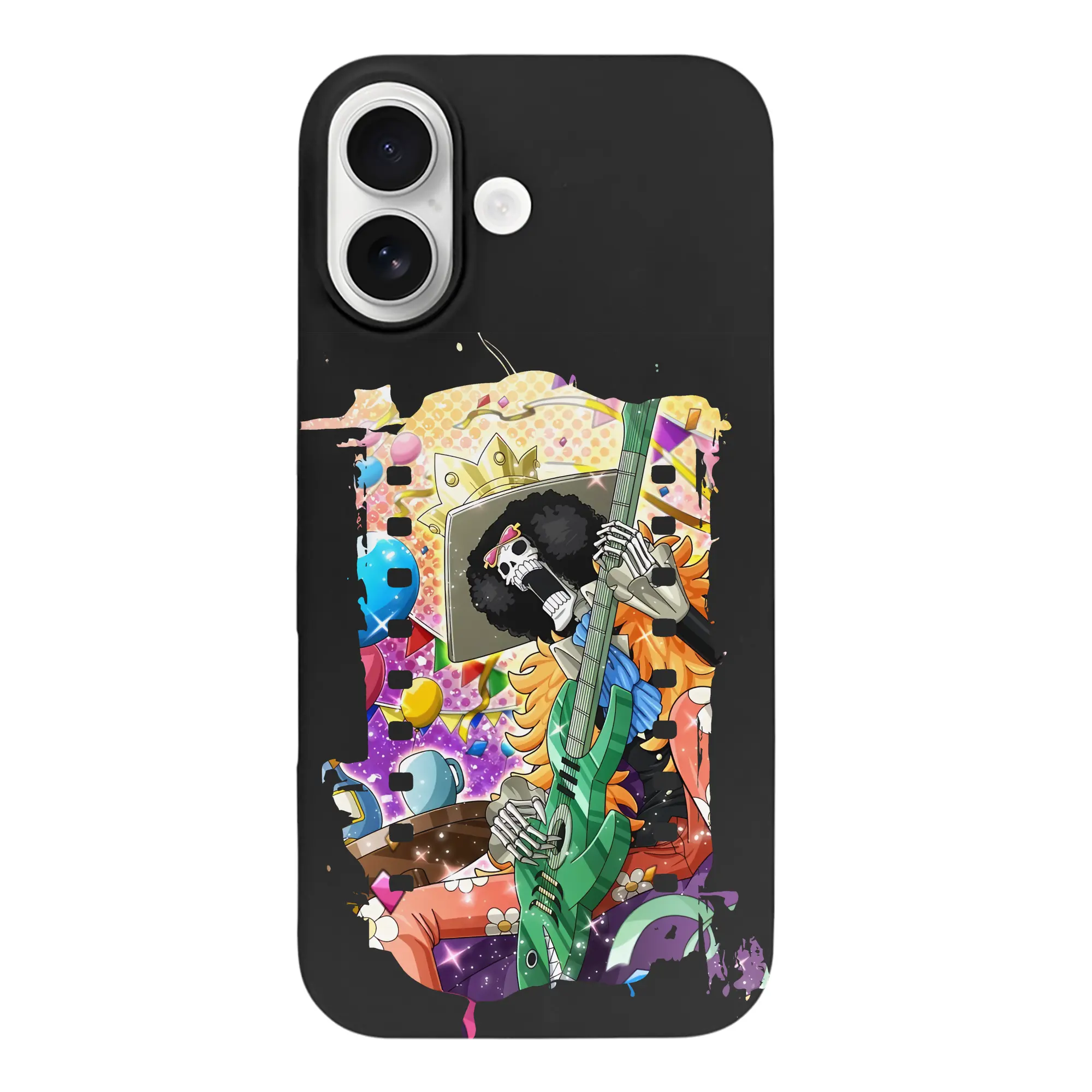 ワンピース グッズ ブルック - iPhone 17 シリーズ シリコンケース 薄型 耐衝撃 指紋防止 ソフトタッチカバー 精密フィット 傷防止 保護ケース iPhone 17/17 Air/17 Pro/17 Pro Max 対応